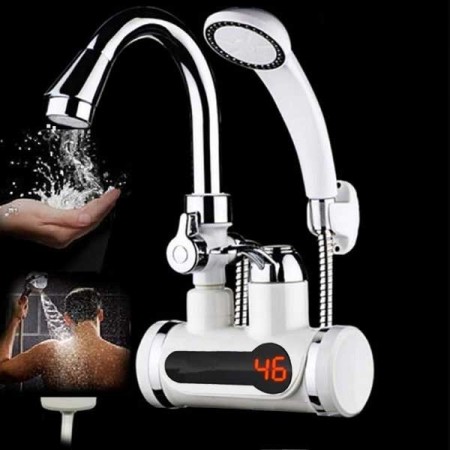 ( শাওয়ার সহ) Digital Hot Water Tape Wall Mount